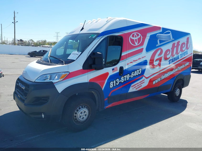 2024 Ram Promaster 2500 Tradesman High Roof 159 Wb W/Pass Seat