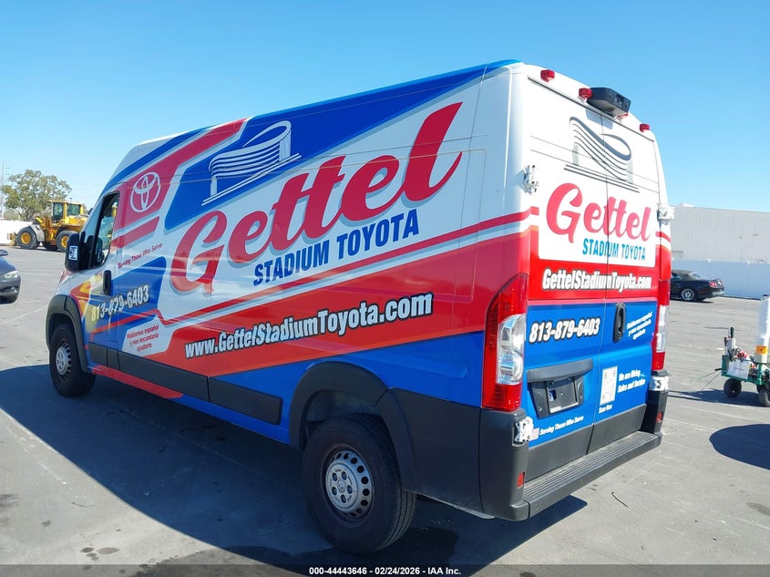 2024 Ram Promaster 2500 Tradesman High Roof 159 Wb W/Pass Seat