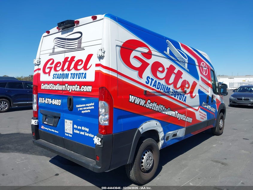 2024 Ram Promaster 2500 Tradesman High Roof 159 Wb W/Pass Seat