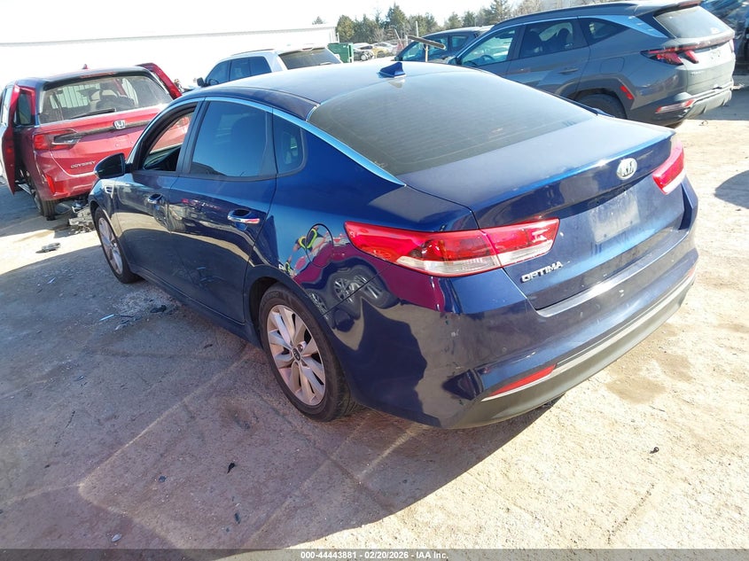Vin: 5xxgt4l30jg263978, lot: 44940534, kia optima lx 20183