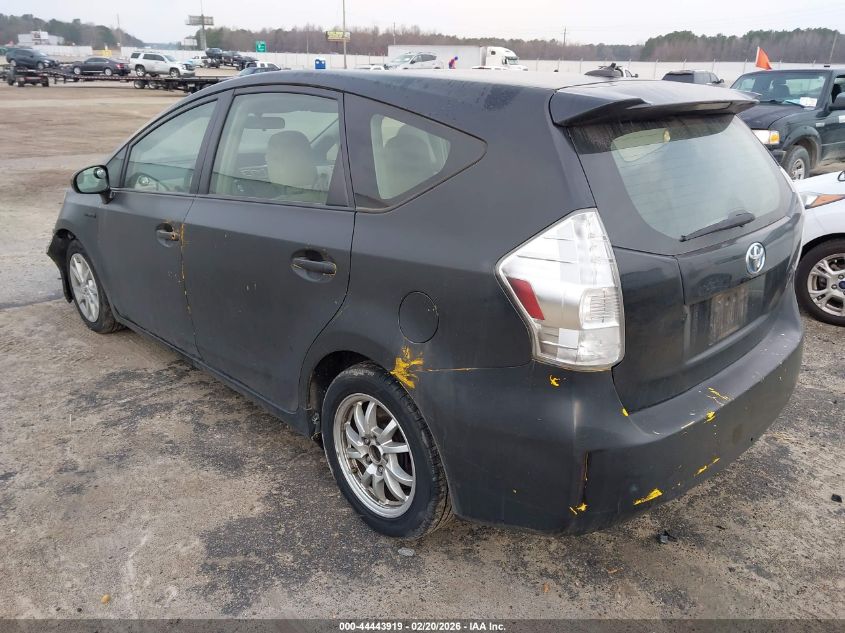 2012 Toyota Prius V Three