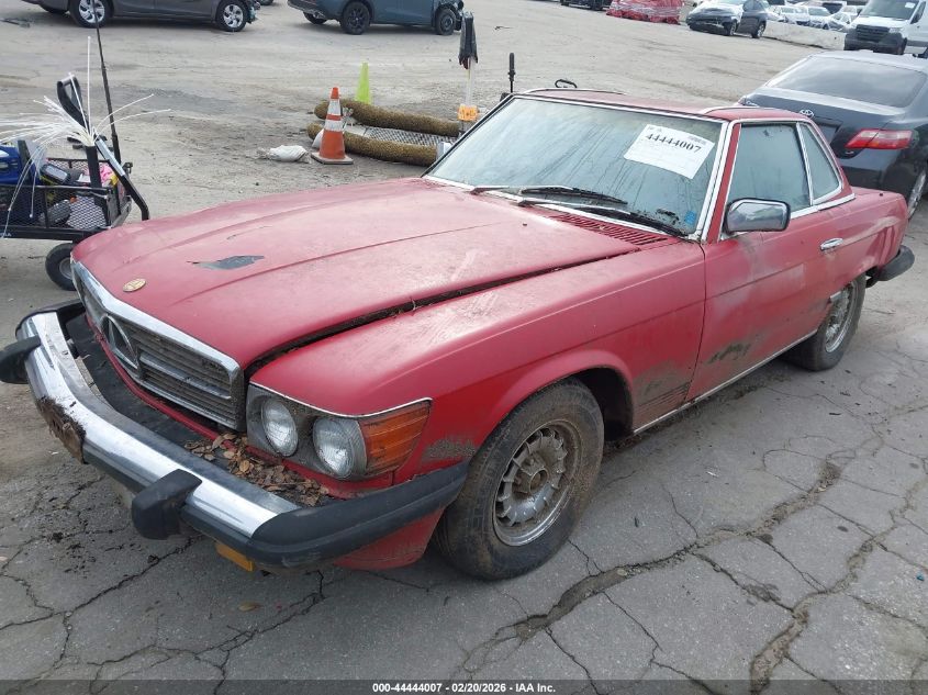 1984 Mercedes-Benz 380 Sl
