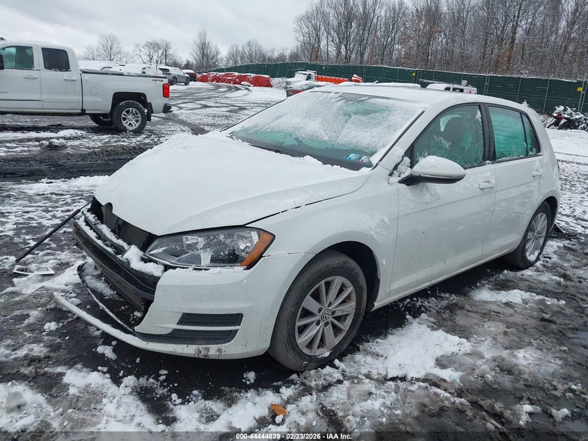 2015 Volkswagen Golf Tsi S 4-Door