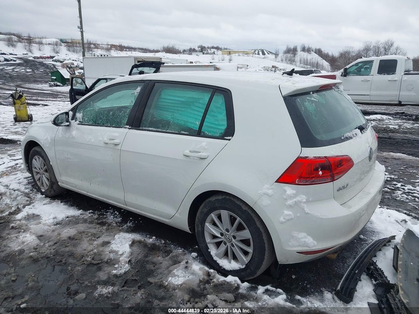 2015 Volkswagen Golf Tsi S 4-Door