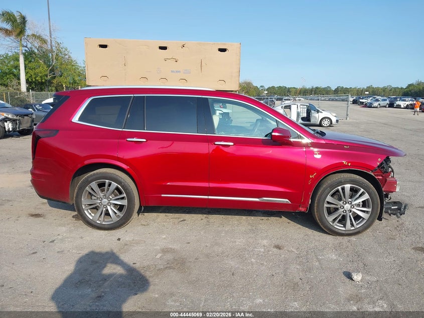 2022 Cadillac Xt6 Awd Premium Luxury VIN: 1GYKPDRS8NZ120402 Lot: 44445069