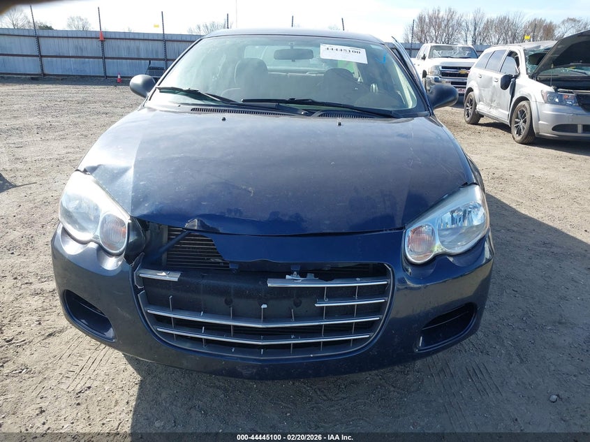 2006 Chrysler Sebring VIN: 1C3EL46X86N183737 Lot: 44445100