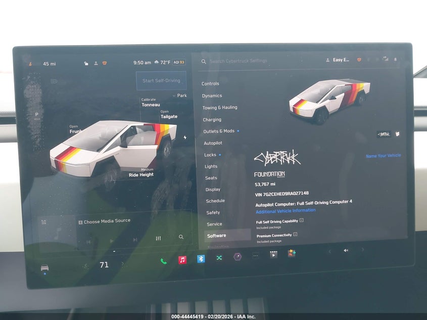 2024 Tesla Cybertruck All-Wheel Drive VIN: 7G2CEHED9RA027148 Lot: 44445419