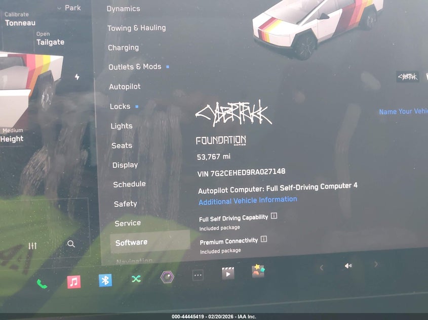 2024 Tesla Cybertruck All-Wheel Drive VIN: 7G2CEHED9RA027148 Lot: 44445419