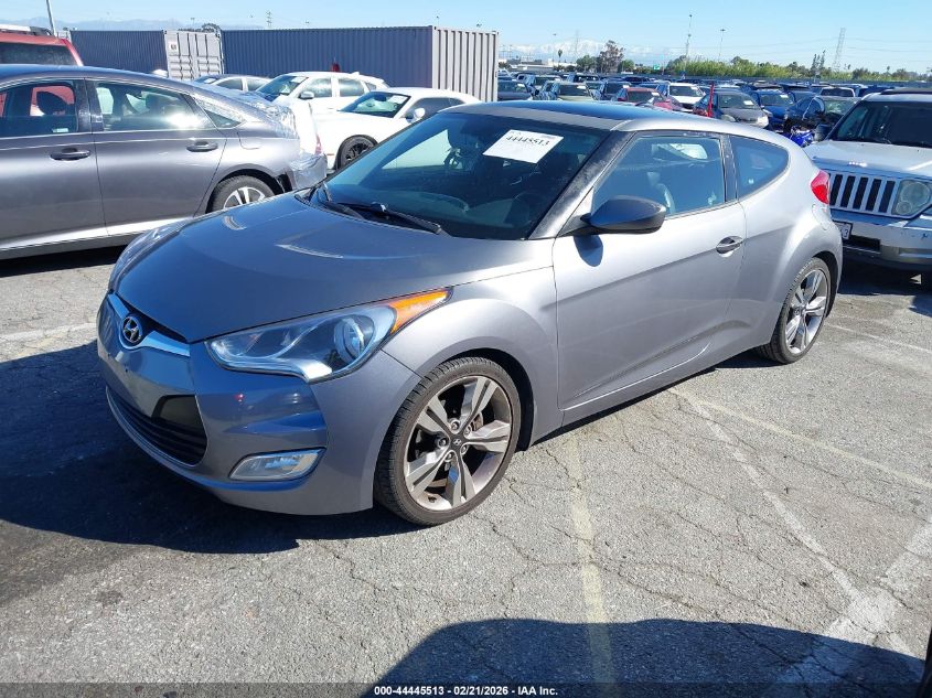 2012 Hyundai Veloster Black Int