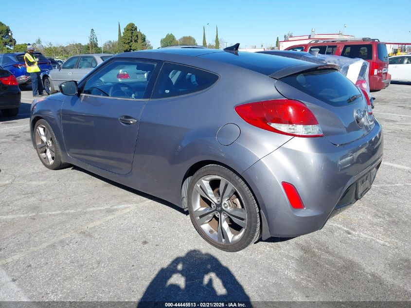 2012 Hyundai Veloster Black Int