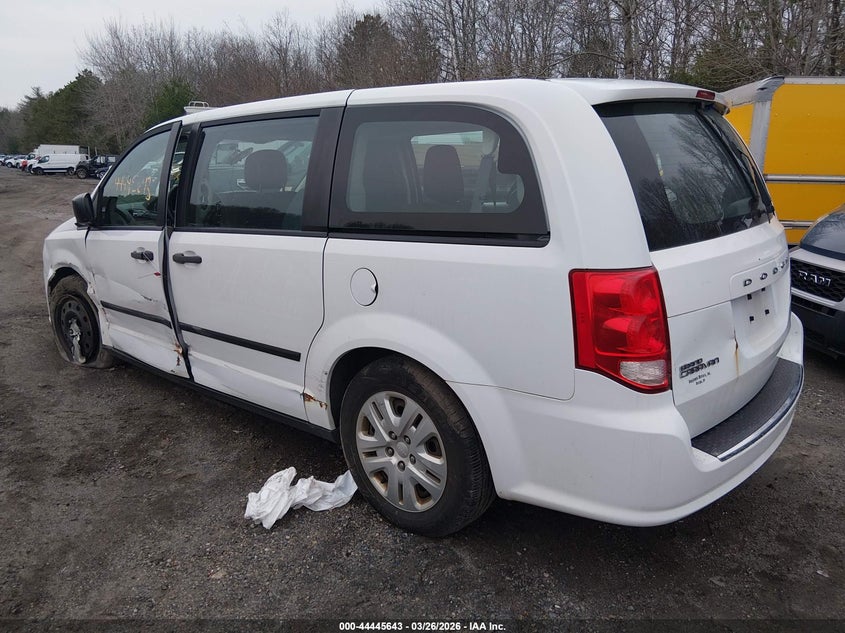 2016 Dodge Grand Caravan American Value Pkg