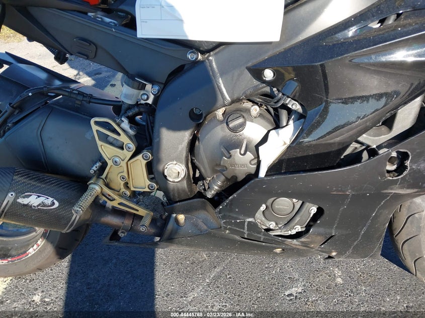 2020 Yamaha Yzfr6 VIN: JYARJ28EXLA005720 Lot: 44445768