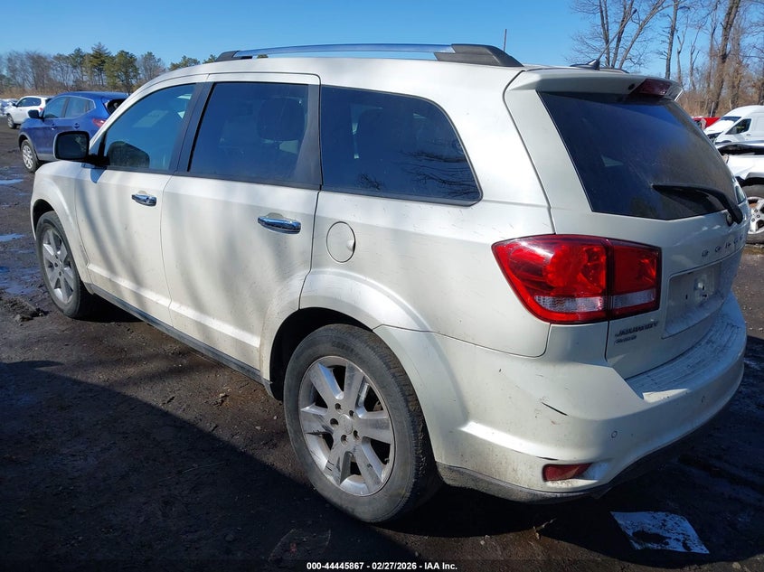 2012 Dodge Journey 3.6 Crew white Lot 111044445867 Vin 3C4PDDDG6CT235351