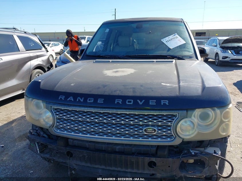 2008 Land Rover Range Rover Hse VIN: SALMF15438A272476 Lot: 44445928