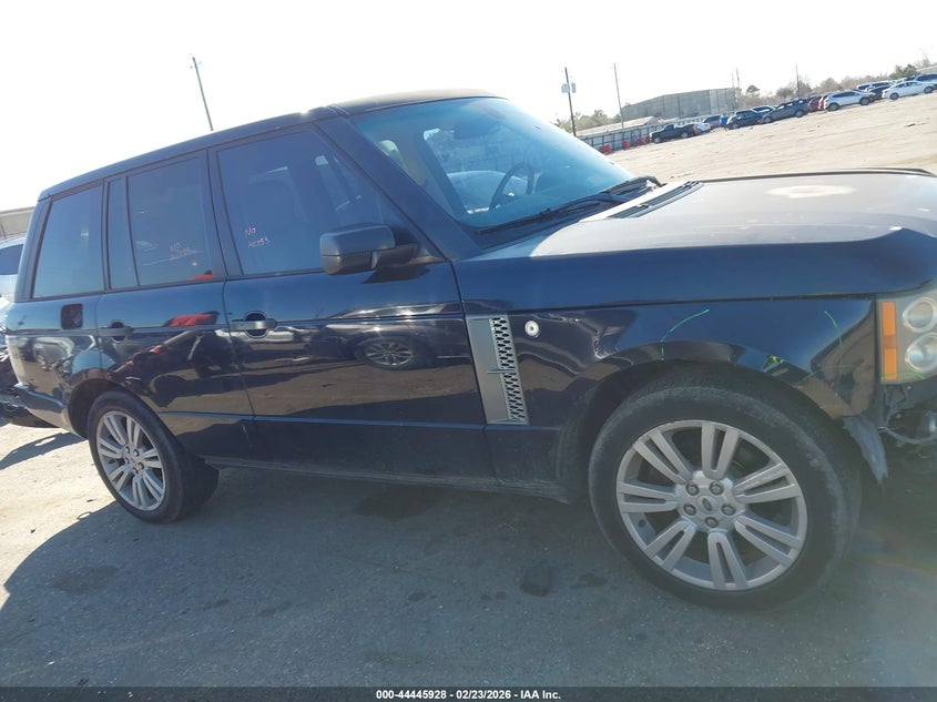 2008 Land Rover Range Rover Hse VIN: SALMF15438A272476 Lot: 44445928