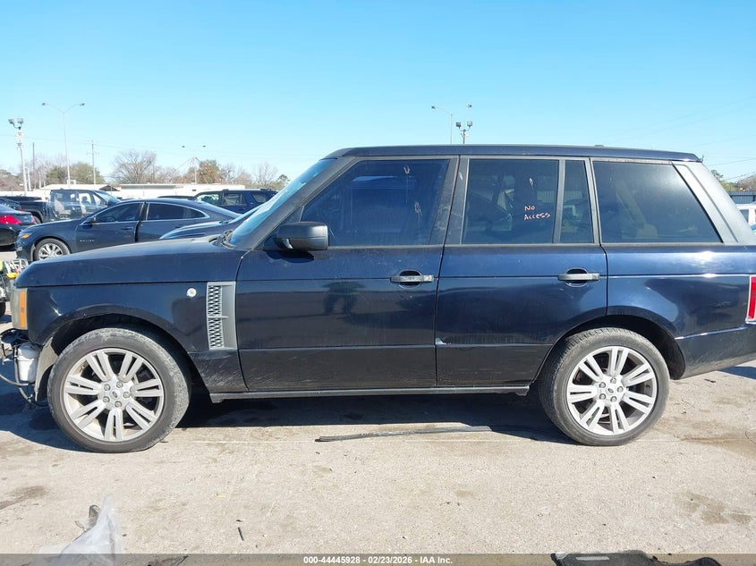 2008 Land Rover Range Rover Hse VIN: SALMF15438A272476 Lot: 44445928