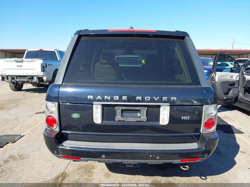 2008 Land Rover Range Rover Hse VIN: SALMF15438A272476 Lot: 44445928