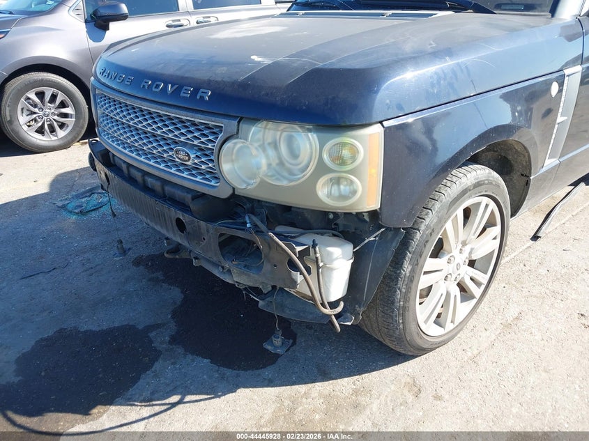 2008 Land Rover Range Rover Hse VIN: SALMF15438A272476 Lot: 44445928