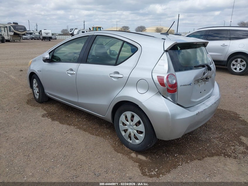 2012 Toyota Prius C Three
