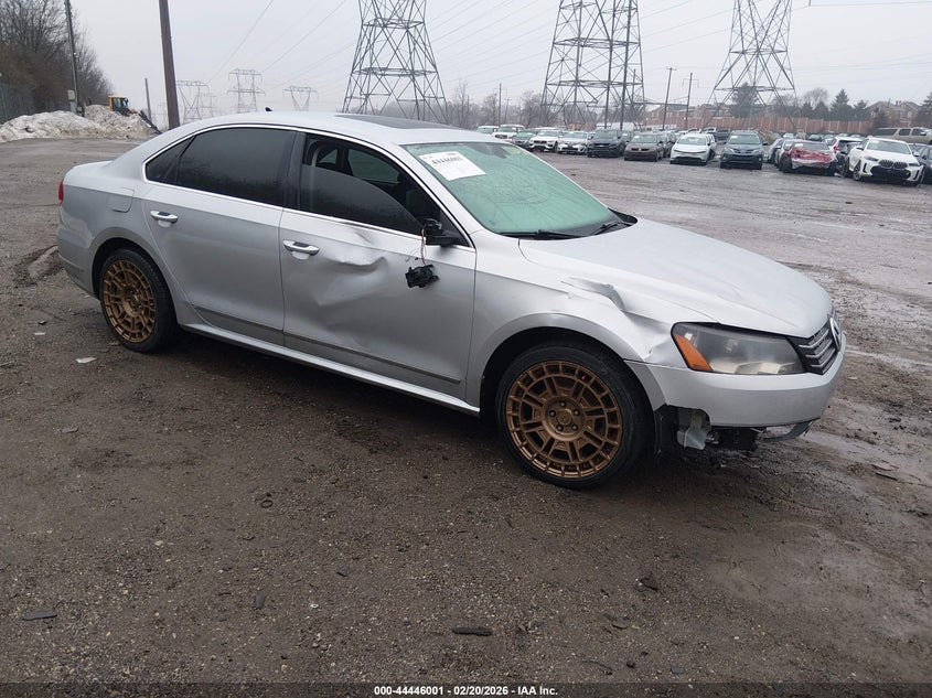 2012 Volkswagen Passat 2.0L Tdi Sel Premium