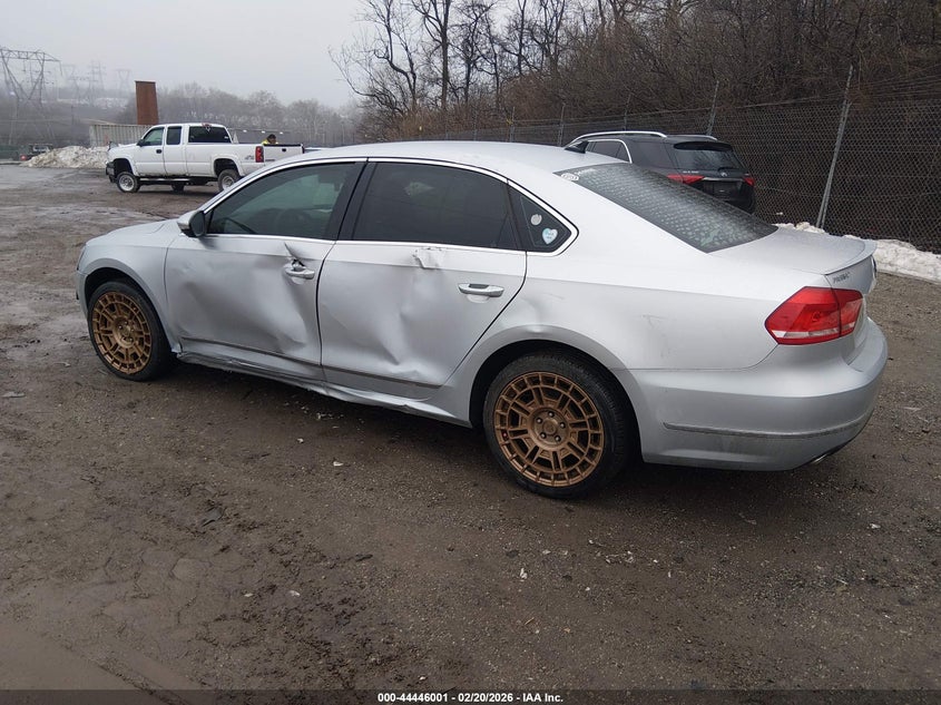 2012 Volkswagen Passat 2.0L Tdi Sel Premium