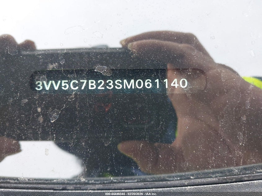 2025 Volkswagen Taos 1.5T S VIN: 3VV5C7B23SM061140 Lot: 44446344