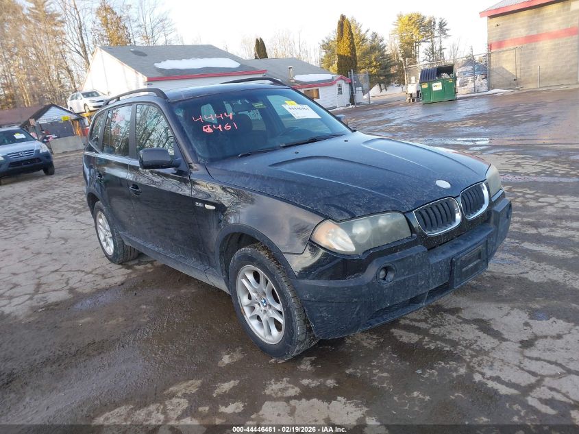 2005 BMW X3 2.5I