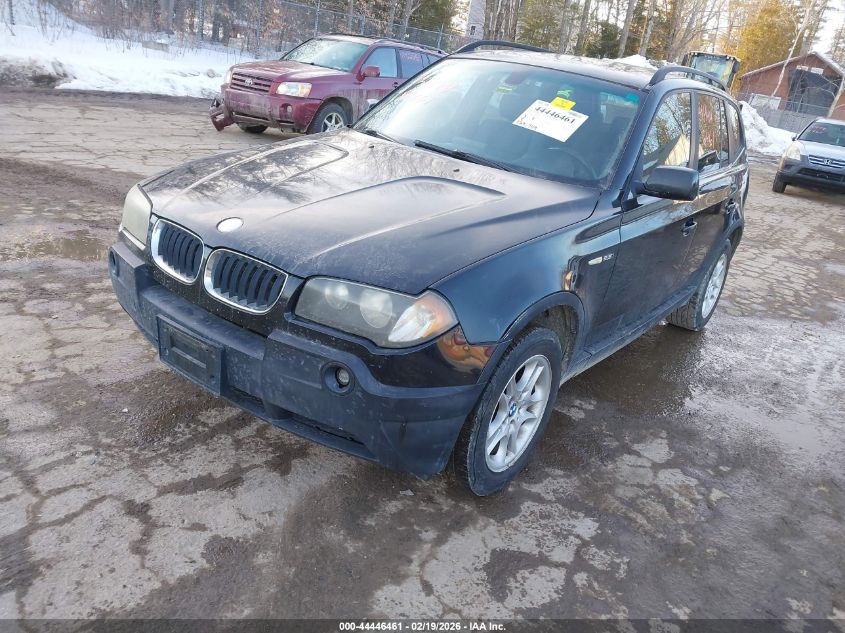 2005 BMW X3 2.5I