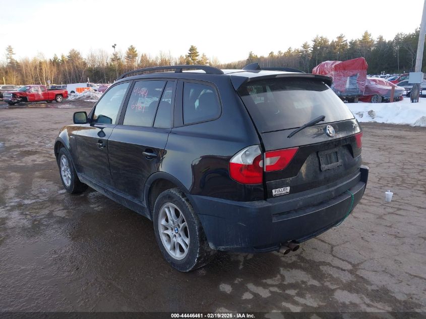 2005 BMW X3 2.5I