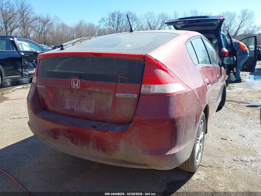 Vin: jhmze2h76as031327, lot: 44943173, honda insight ex 20104
