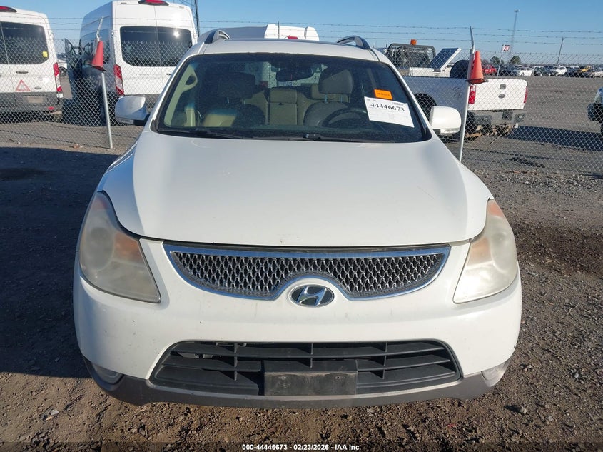 2011 Hyundai Veracruz Limited VIN: KM8NU4CC2BU166888 Lot: 44446673