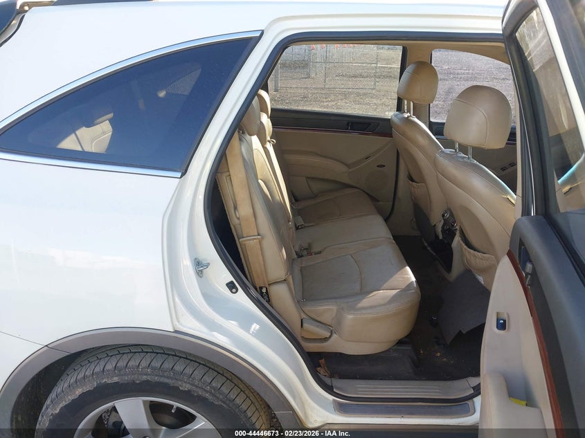 2011 Hyundai Veracruz Limited VIN: KM8NU4CC2BU166888 Lot: 44446673