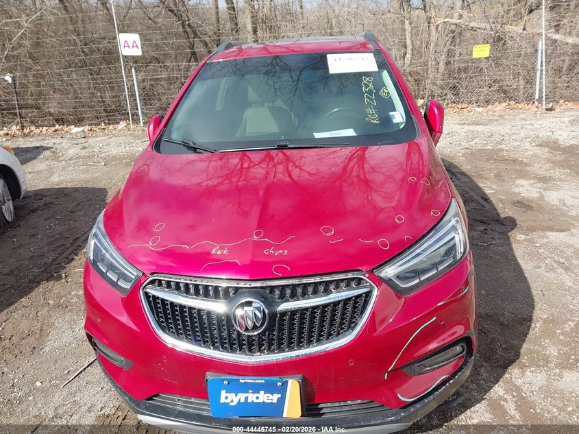 2019 Buick Encore Awd Essence VIN: KL4CJGSM2KB750956 Lot: 44446745
