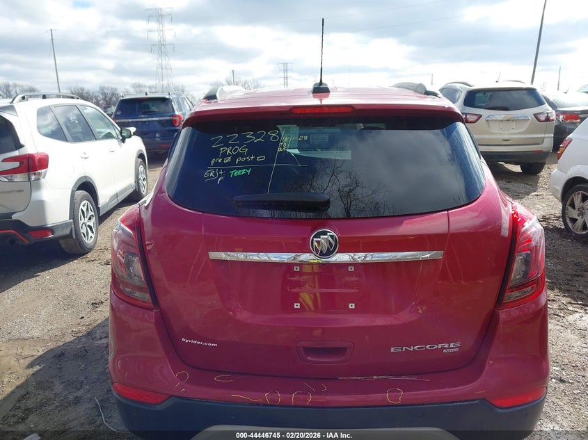 2019 Buick Encore Awd Essence VIN: KL4CJGSM2KB750956 Lot: 44446745