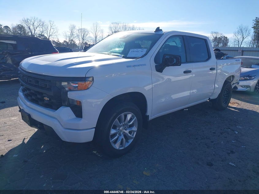 VIN 3GCPDBEK1RG122545 2024 CHEVROLET SILVERADO 1500 4WD  SHORT BED CUSTOM