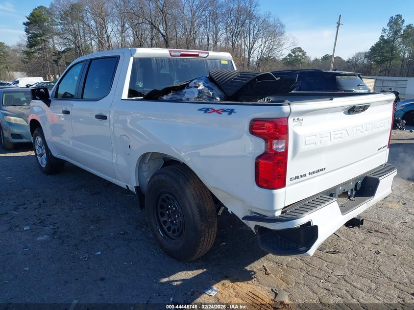 VIN 3GCPDBEK1RG122545 2024 CHEVROLET SILVERADO 1500 4WD  SHORT BED CUSTOM
