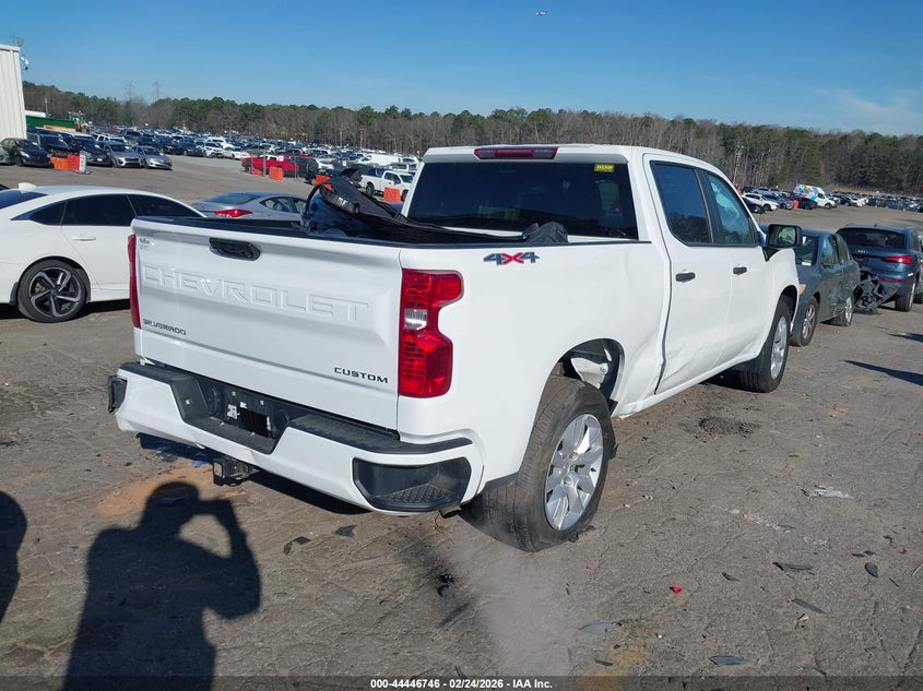 VIN 3GCPDBEK1RG122545 2024 CHEVROLET SILVERADO 1500 4WD  SHORT BED CUSTOM
