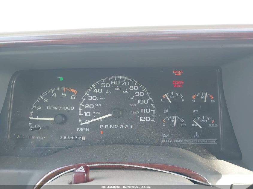 1999 Cadillac Escalade Standard VIN: 1GYEK13R5XR404637 Lot: 44446763