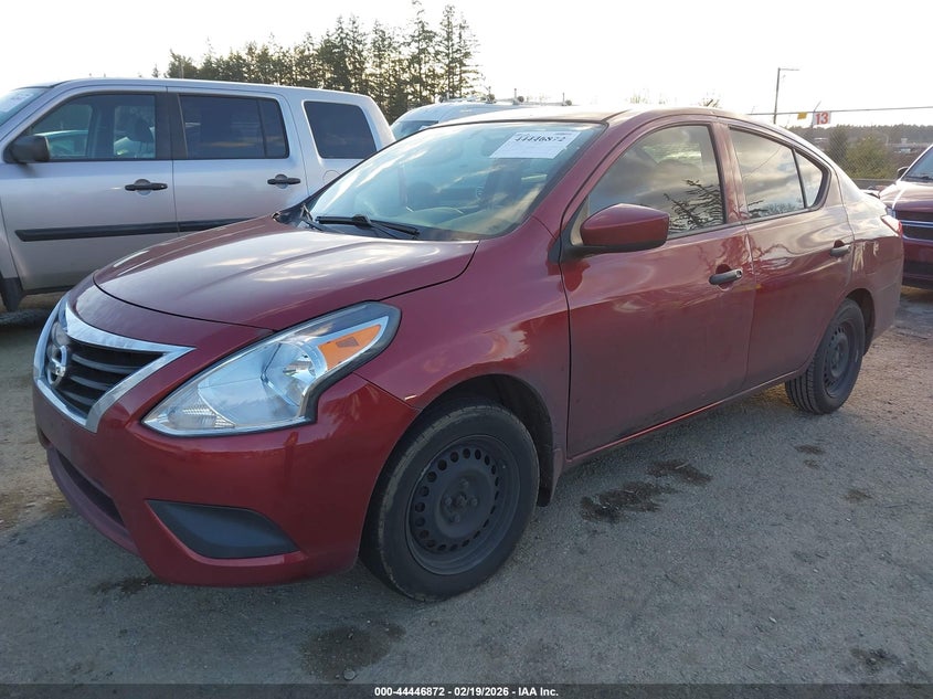 2016 Nissan Versa 1.6 S+