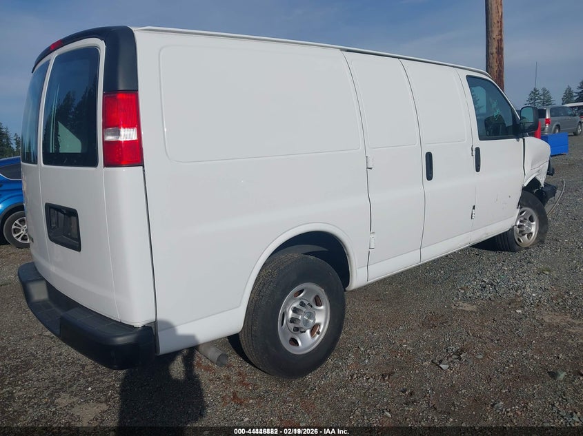 2023 CHEVROLET EXPRESS CARGO 4.3L V-6 DI, VVT, 27(VIN: 1GCWGAFP1P1106543