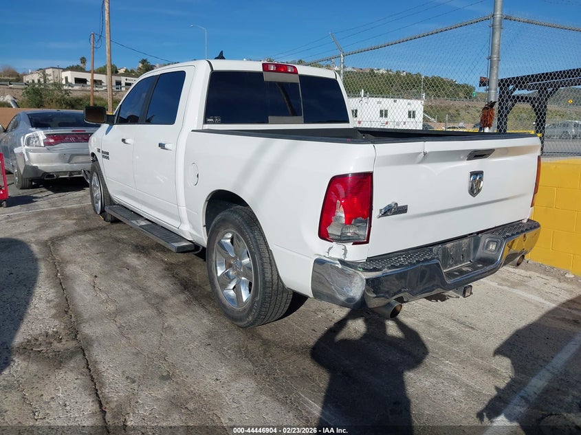 Vin: 1c6rr6lt3fs590723, lot: 44943557, ram 1500 big horn 20153