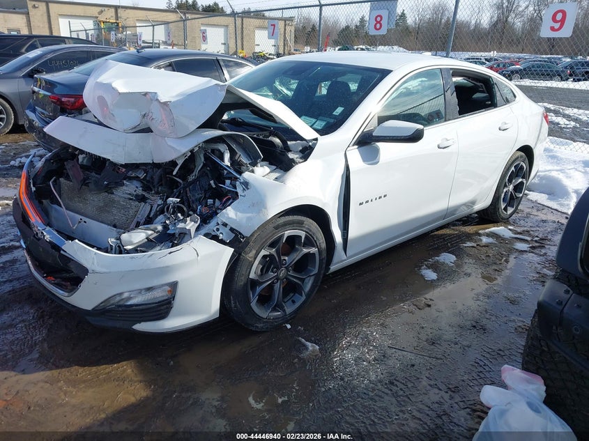 VIN 1G1ZD5ST2PF162292 2023 CHEVROLET MALIBU FWD 1LT