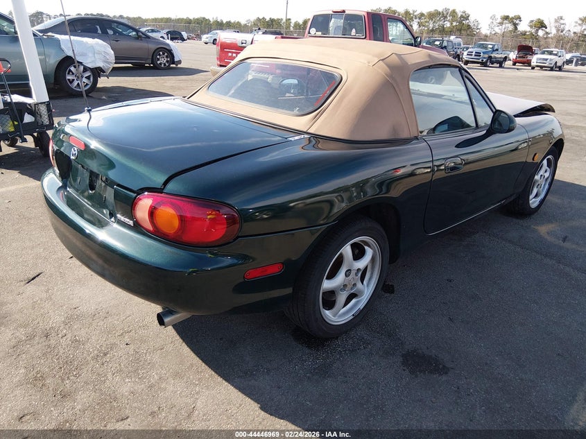 1999 Mazda Mx-5 Miata Leather Pkg/Popular Equipment Pkg/Sports Pkg/Touring Pkg