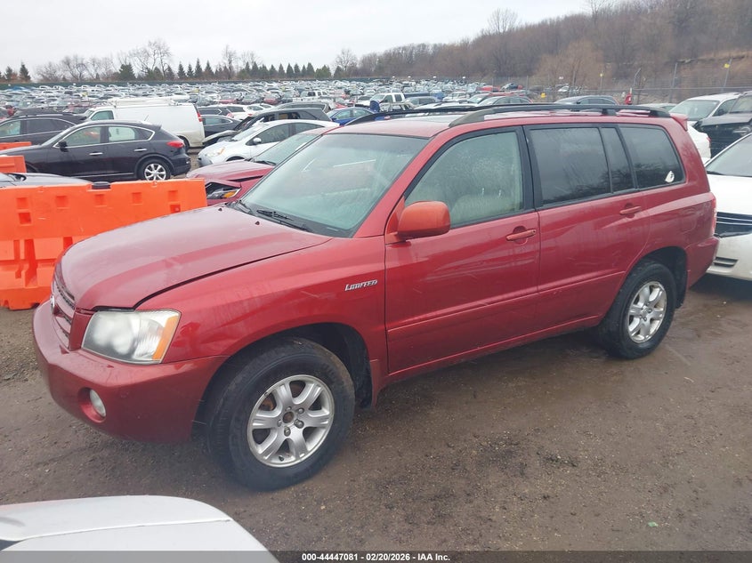 2002 Toyota Highlander Limited V6