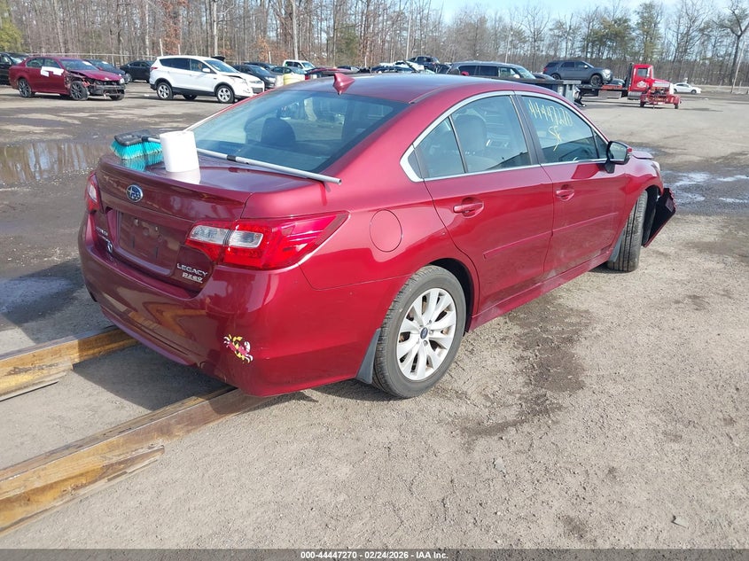 Vin: 4s3bnah66g3038673, lot: 44943923, subaru legacy 2.5i premium 20164