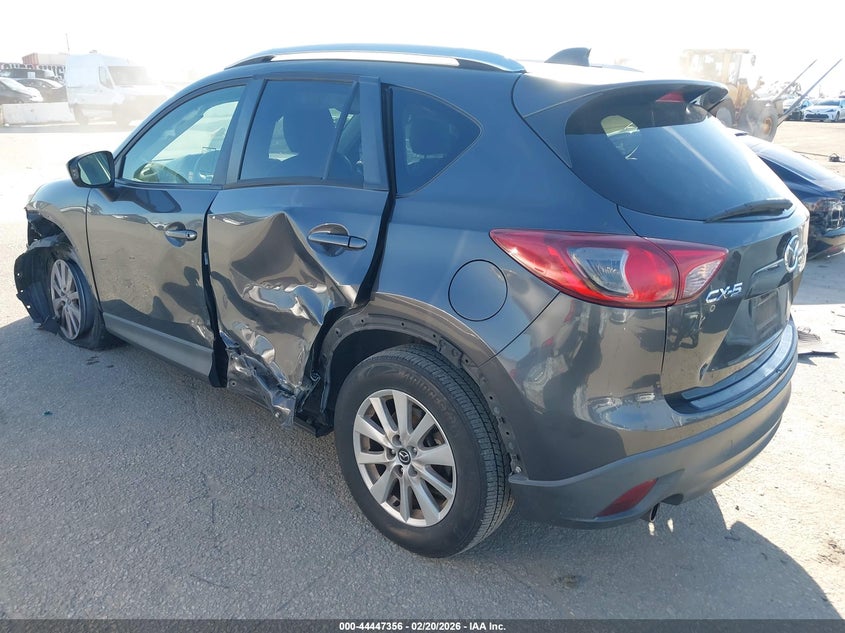 Vin: jm3ke2cy5e0332991, lot: 44944010, mazda cx-5 touring 20143