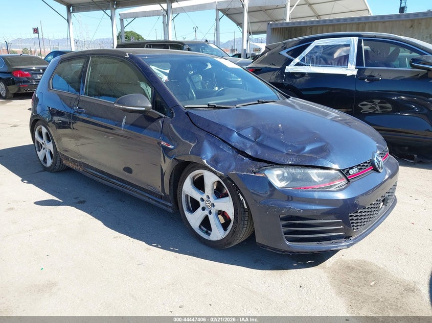 2015 Volkswagen Golf Gti 2.0T Se 2-Door
