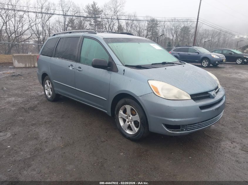 2005 Toyota Sienna Le