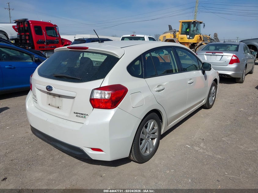 2016 Subaru Impreza 2.0I Premium