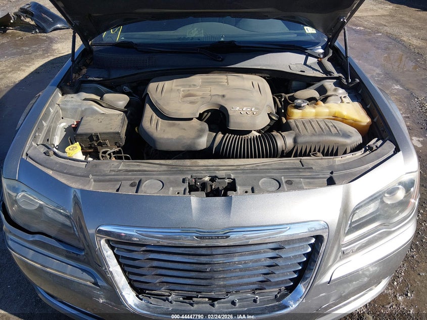 2012 Chrysler 300 3.6 S V6 grey Lot 111044447790 Vin 2C3CCABG5CH115508